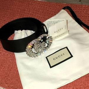 Crystal Gucci Belt